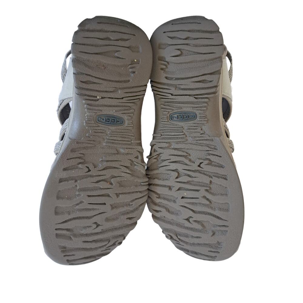 KEEN Women's 9 Whisper Waterproof Hiking Sandal Beige/Tan Print - Picture 6 of 8